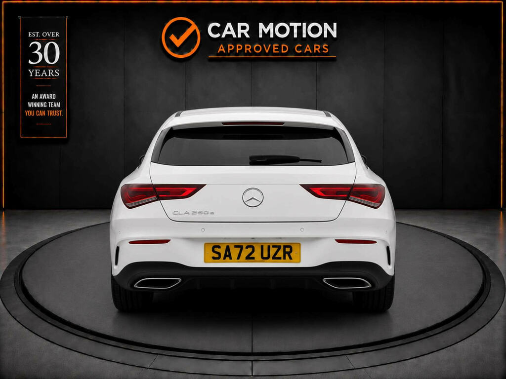 Mercedes-Benz CLA Class 1.3 Cla 250 Amg Line Premium Plus Night Edition E SA72UZR White #5