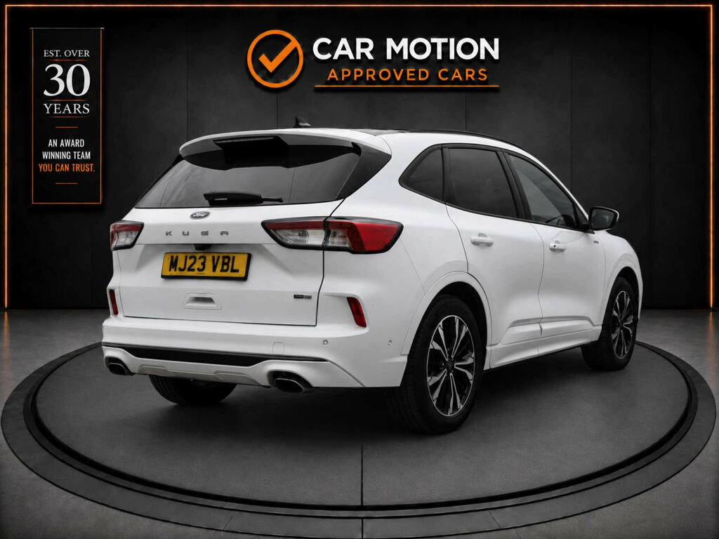 Ford Kuga 2.5 Kuga St-line X Phev Cvt MJ23VBL White #4