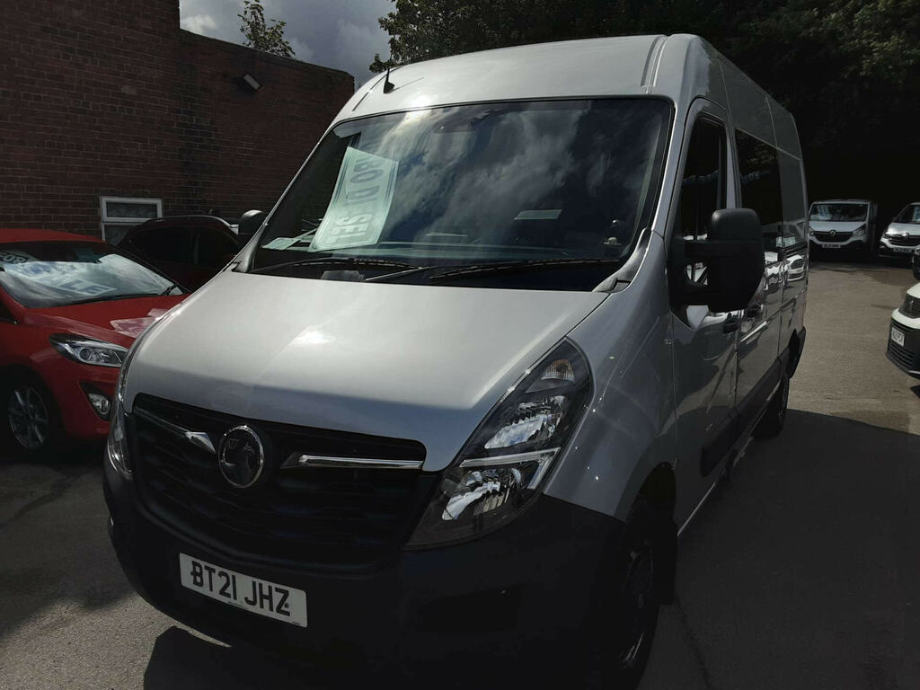 Vauxhall Movano 2.3 Movano L2h2 F3500 Cdti Silver #6