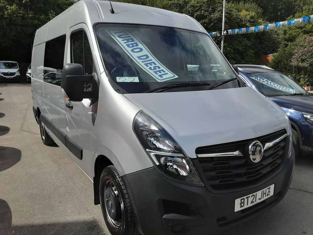 Vauxhall Movano 2.3 Movano L2h2 F3500 Cdti Silver #5