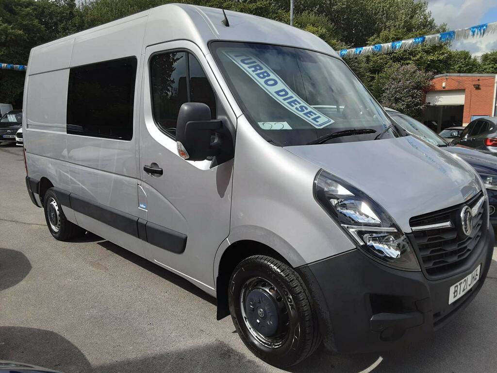 Vauxhall Movano 2.3 Movano L2h2 F3500 Cdti Silver #4