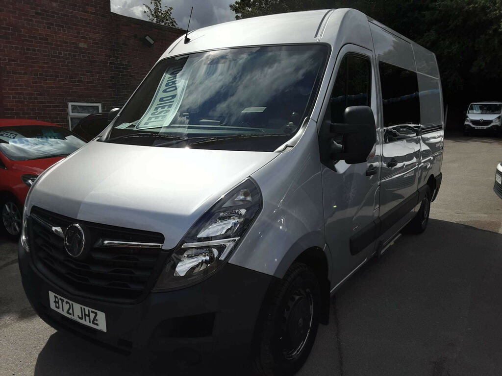 Vauxhall Movano 2.3 Movano L2h2 F3500 Cdti Silver #3