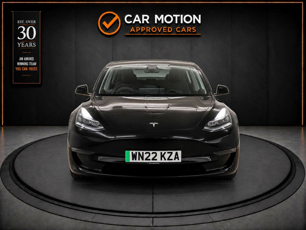 Tesla Model 3 Model 3 Long Range Awd 4Wd Black #2