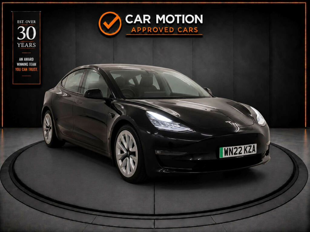 Tesla Model 3 Model 3 Long Range Awd 4Wd Black