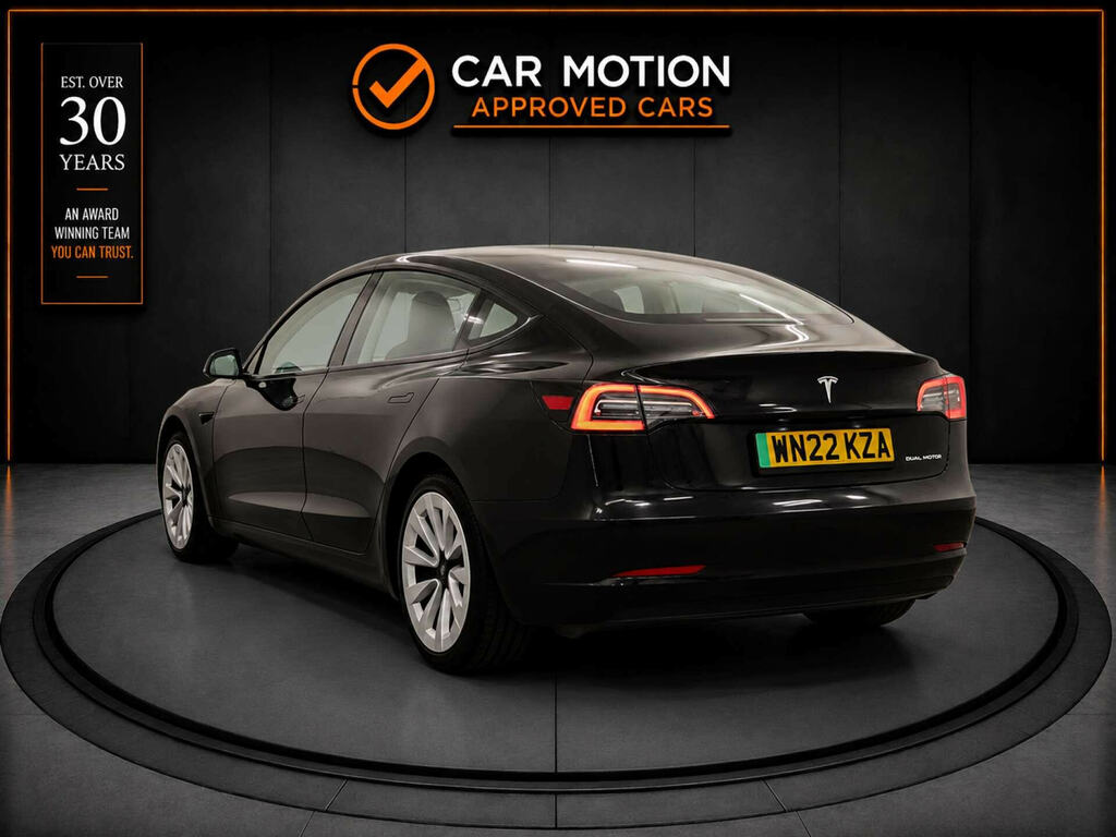 Tesla Model 3 Model 3 Long Range Awd 4Wd Black #6