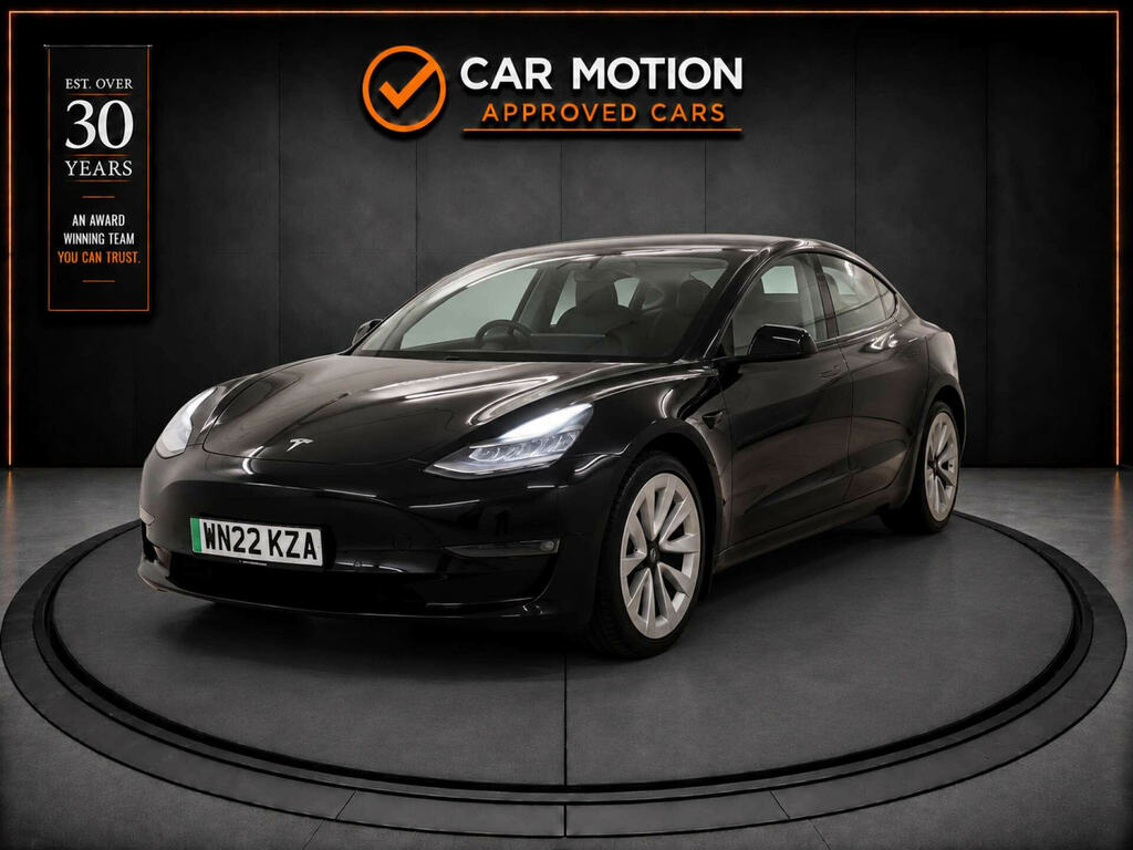 Tesla Model 3 Model 3 Long Range Awd 4Wd Black #3