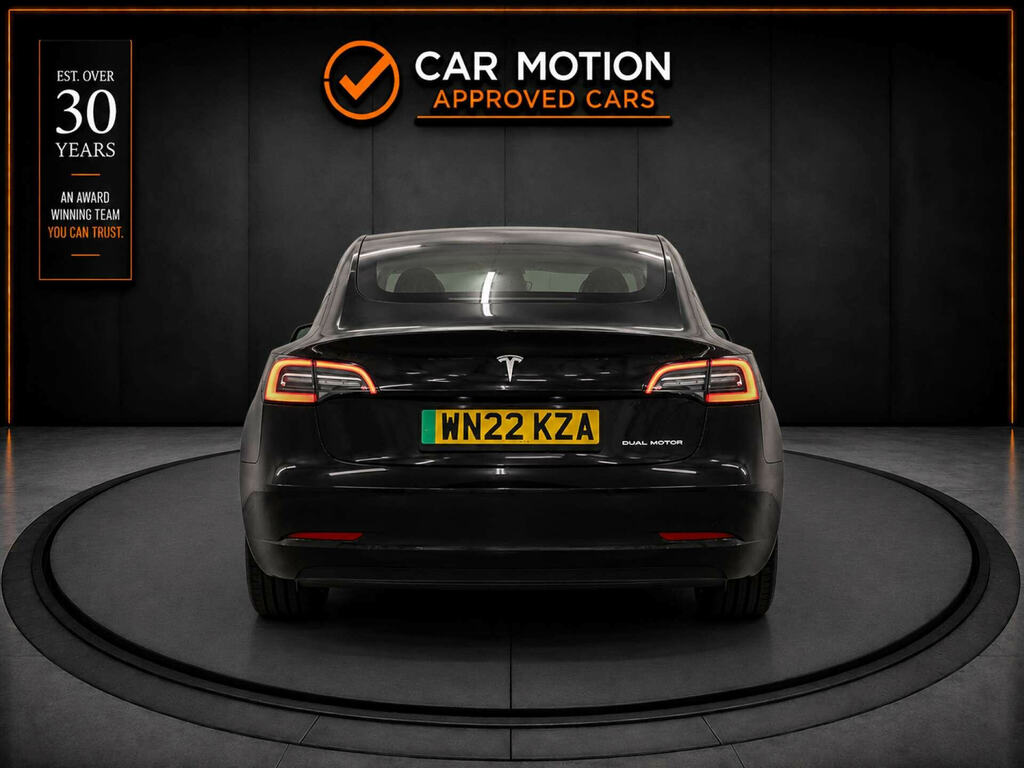 Tesla Model 3 Model 3 Long Range Awd 4Wd Black #5