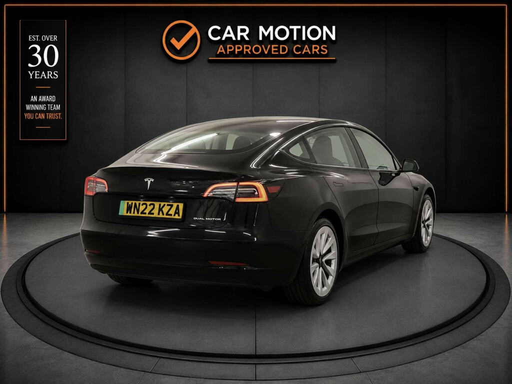 Tesla Model 3 Model 3 Long Range Awd 4Wd Black #4