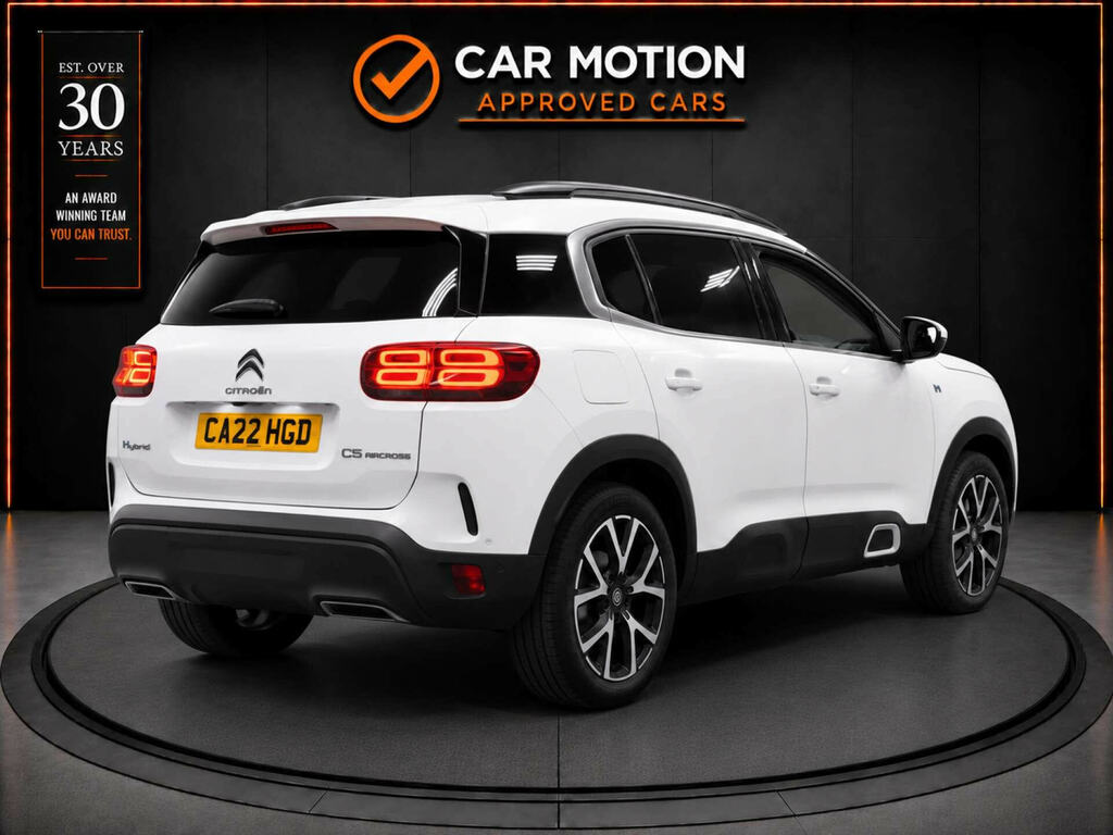 Citroen C5 Aircross 1.6 C5 Aircross Shine Phev CA22HGD White #4