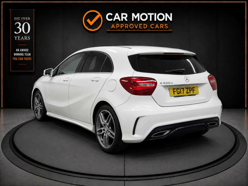 Mercedes-Benz A Class 2.1 A 200 D Amg Line White #6