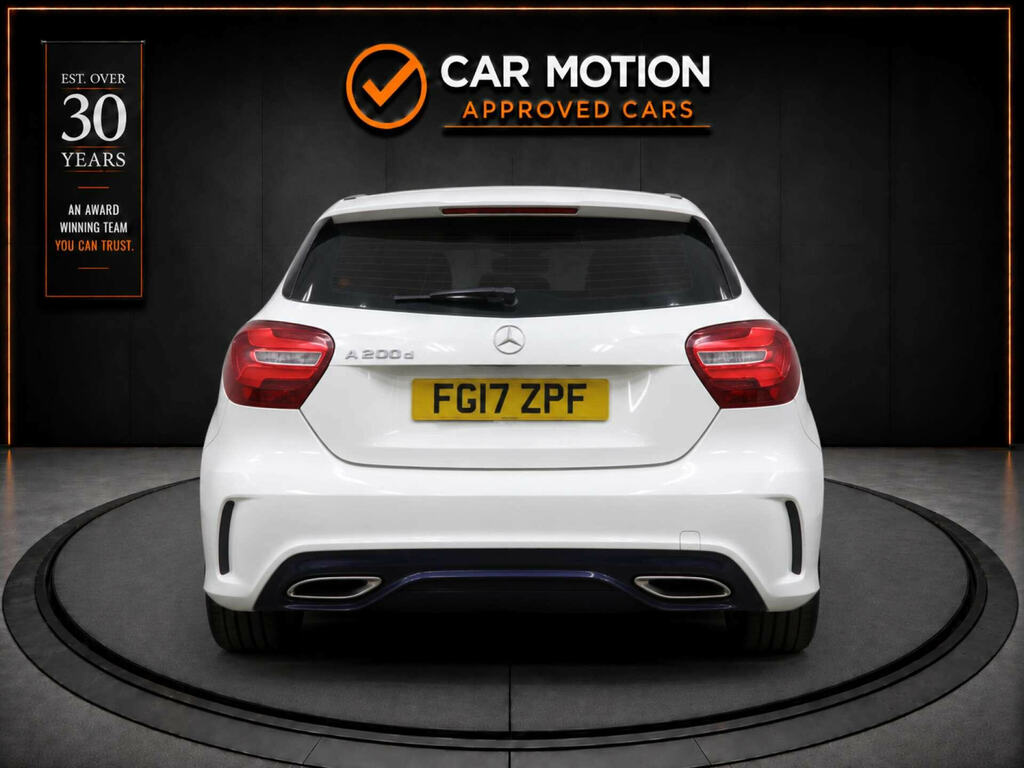 Mercedes-Benz A Class 2.1 A 200 D Amg Line White #5