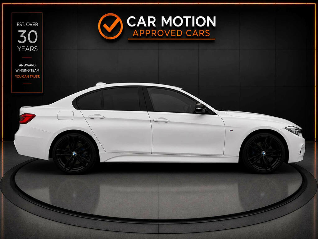 BMW 3 Series 2.0 320D M Sport Shadow Edition White #5