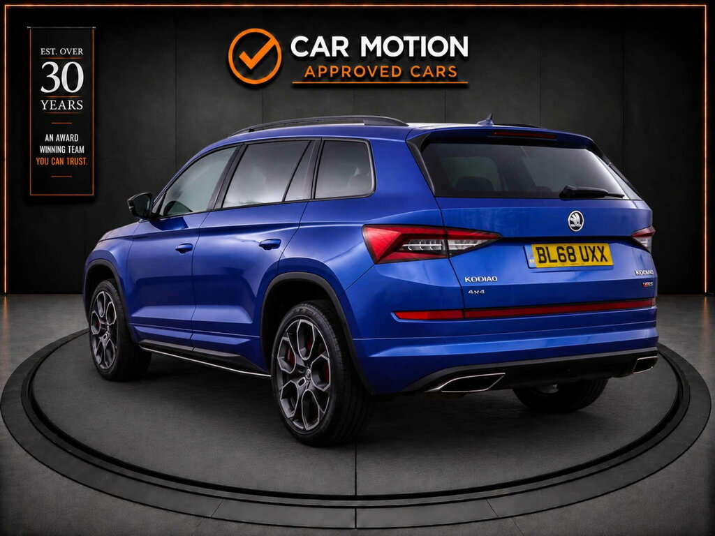 Skoda Kodiaq 2.0 Kodiaq Vrs Tdi 4X4 4Wd Blue #6