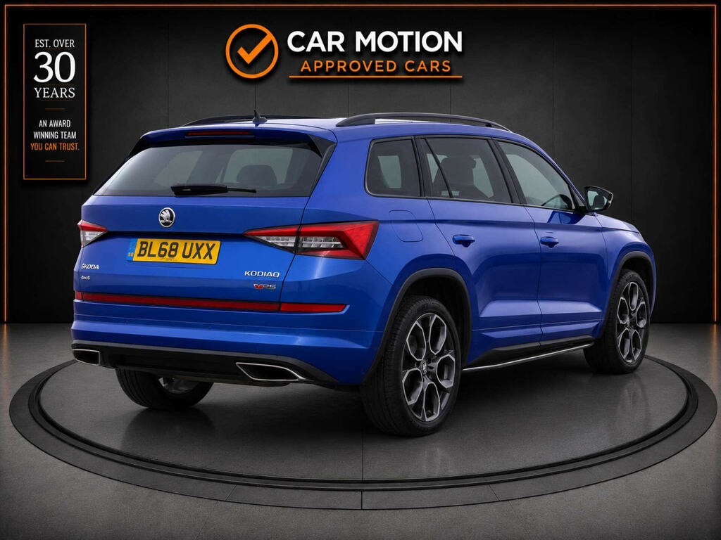 Skoda Kodiaq 2.0 Kodiaq Vrs Tdi 4X4 4Wd Blue #4