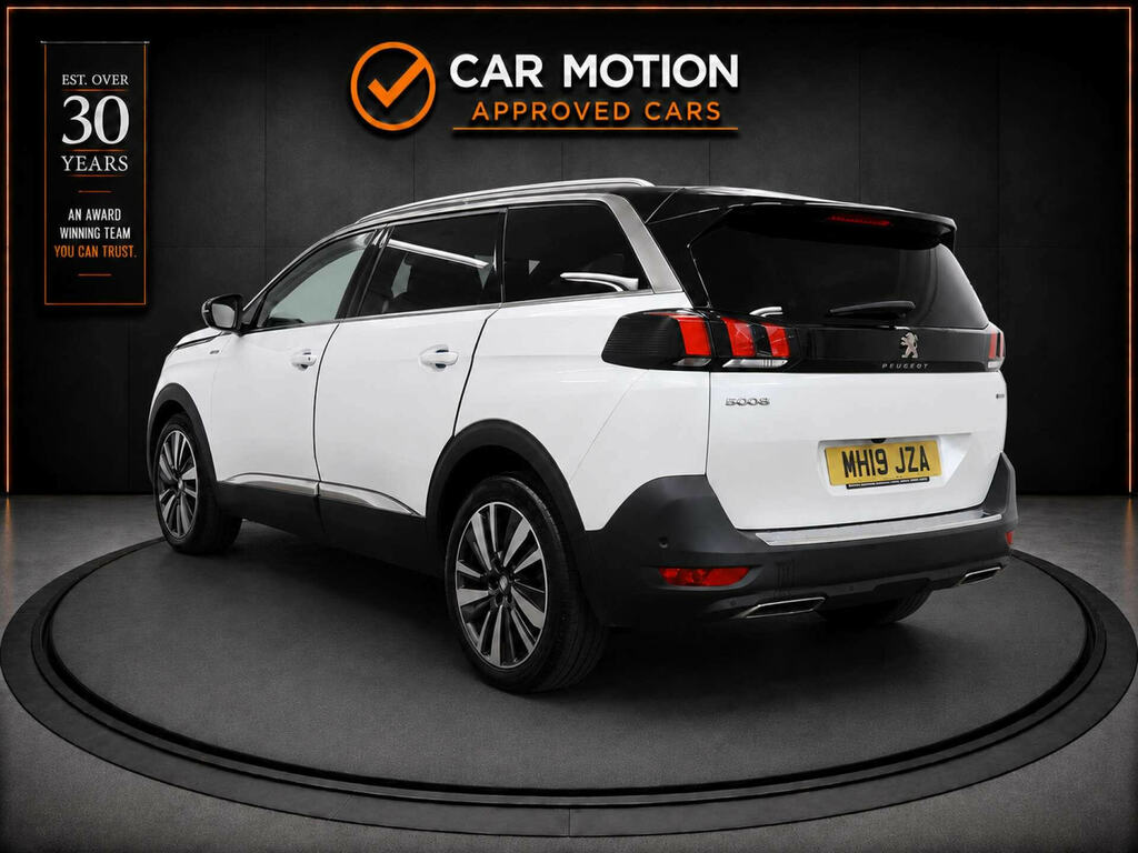 Peugeot 5008 1.6 5008 Gt Line Premium Puretech Ss White #6