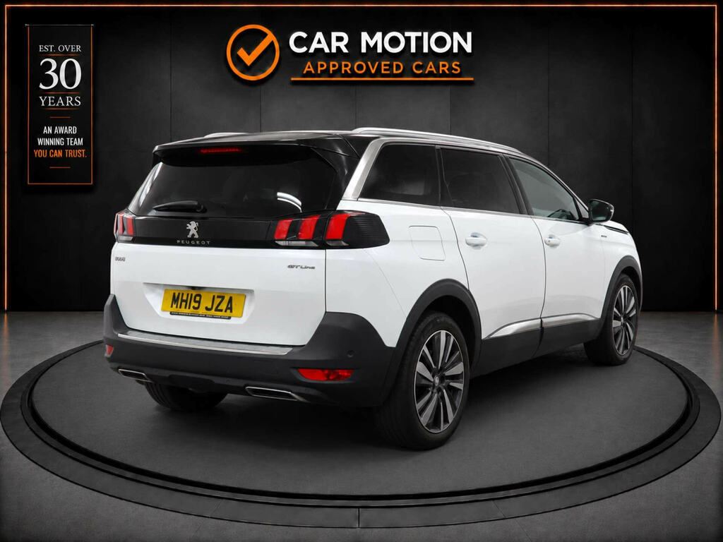 Peugeot 5008 1.6 5008 Gt Line Premium Puretech Ss White #4