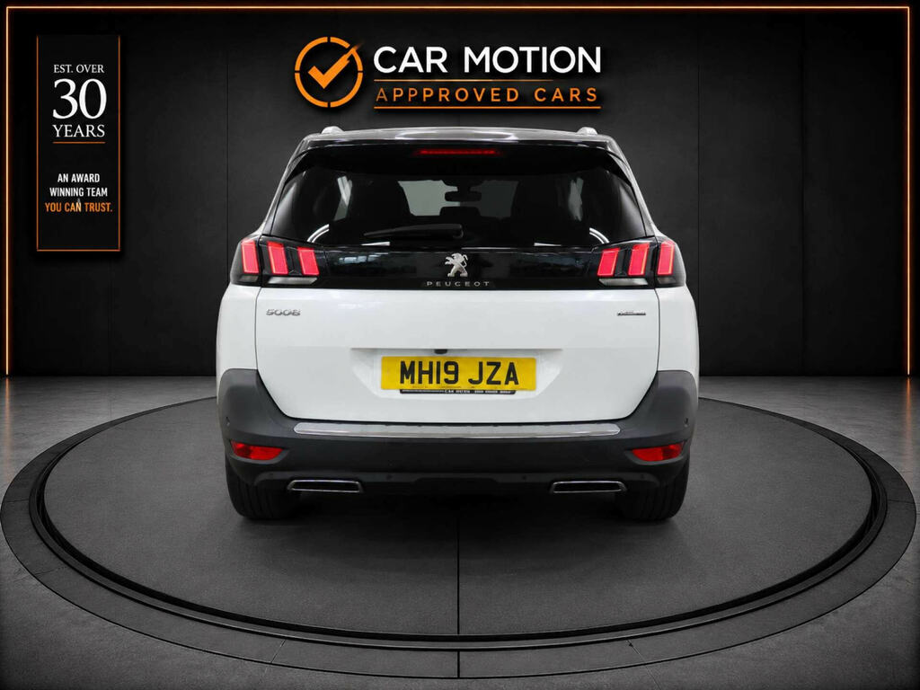 Peugeot 5008 1.6 5008 Gt Line Premium Puretech Ss White #5