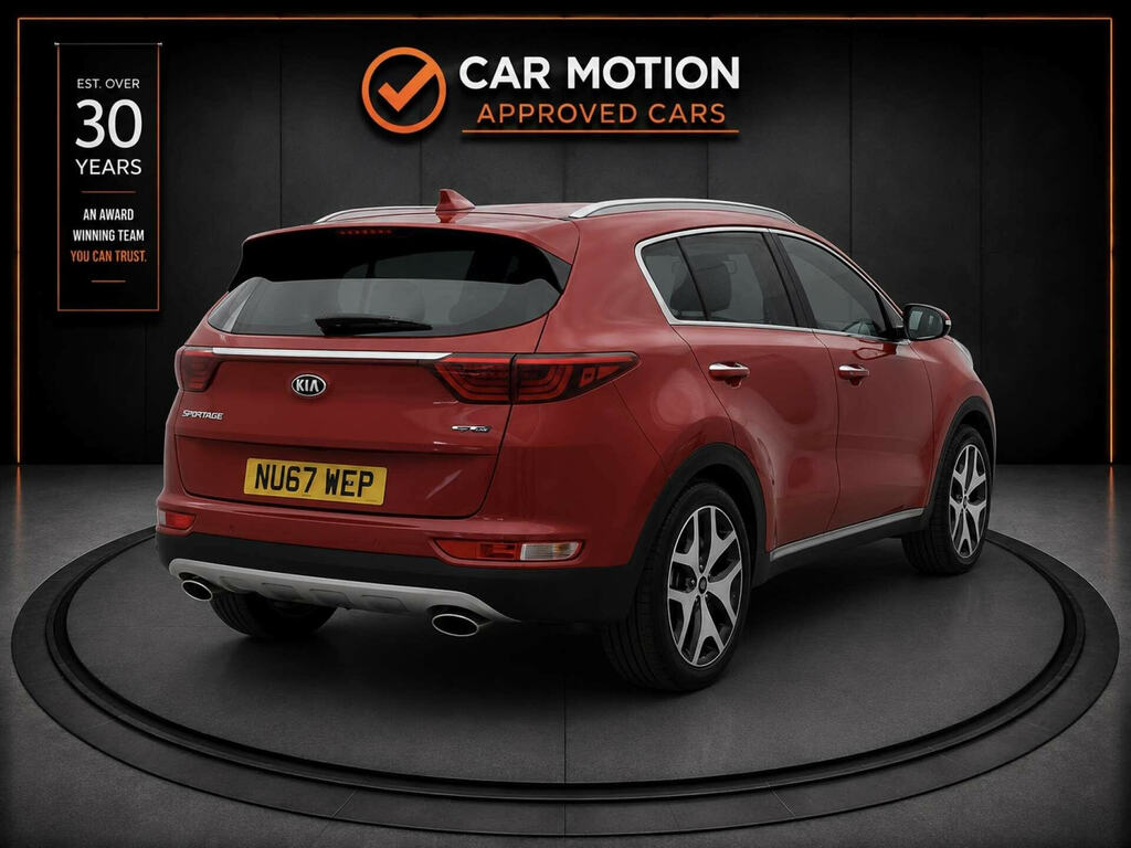 Kia Sportage 1.6 Sportage Gt-line NU67WEP Red #4