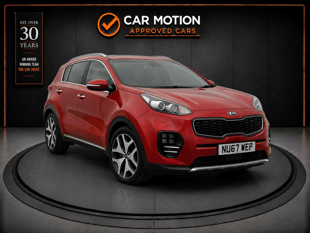 Kia Sportage 1.6 Sportage Gt-line NU67WEP Red