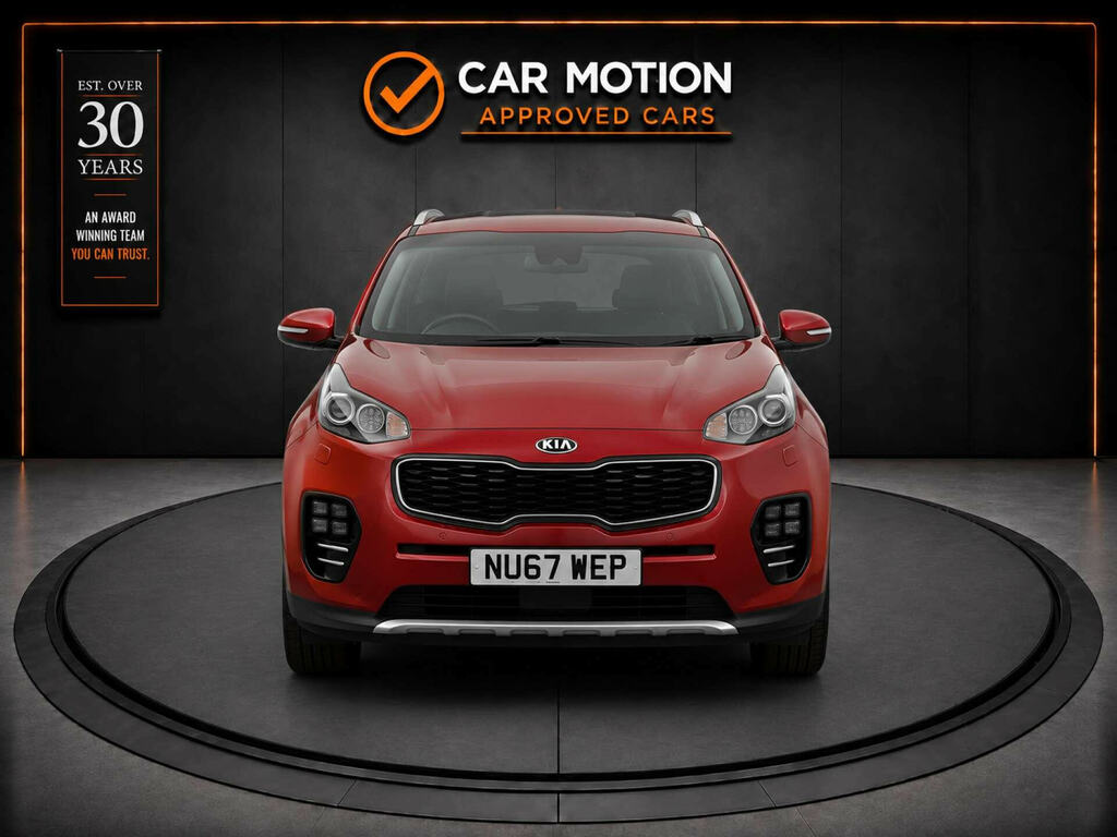 Kia Sportage 1.6 Sportage Gt-line NU67WEP Red #2