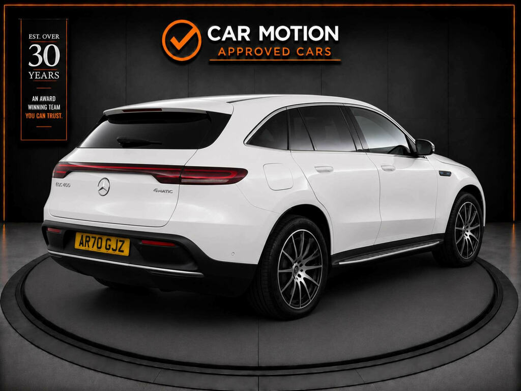Mercedes-Benz EQC Eqc 400 Amg Line 4Matic 4Wd White #4