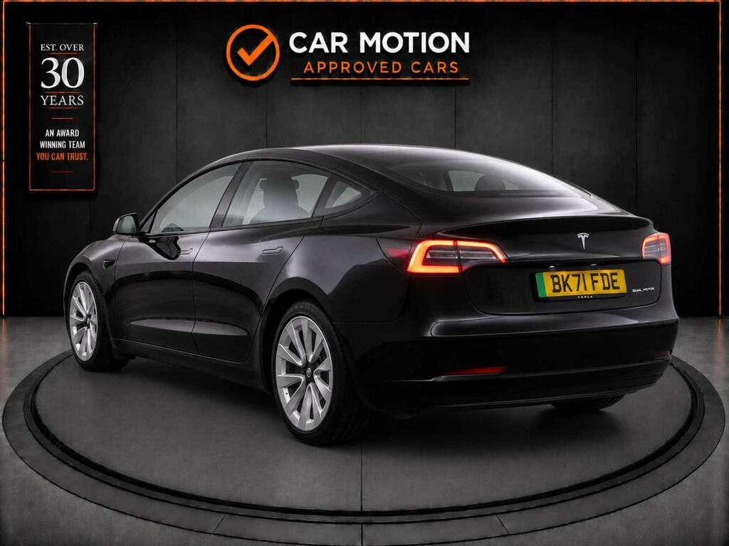 Tesla Model 3 Model 3 Long Range Awd 4Wd Black #6