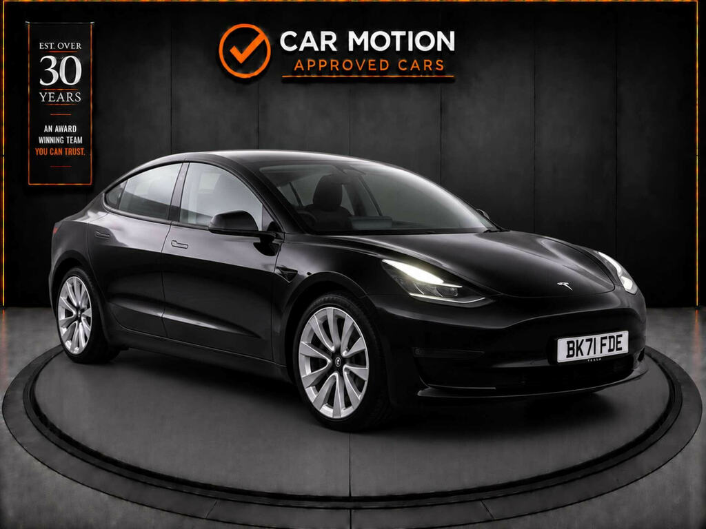 Tesla Model 3 Model 3 Long Range Awd 4Wd Black