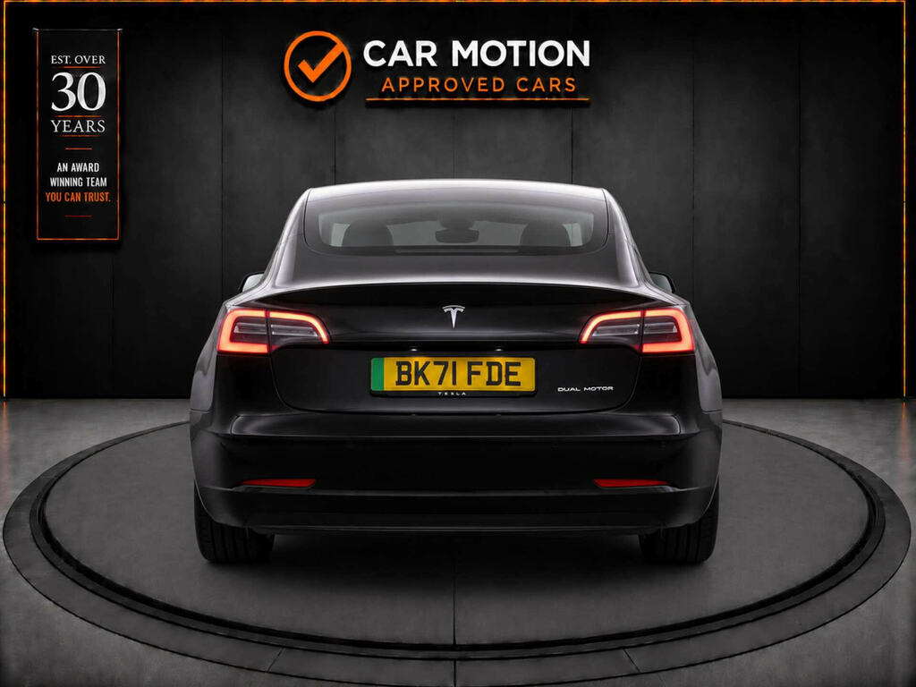 Tesla Model 3 Model 3 Long Range Awd 4Wd Black #5
