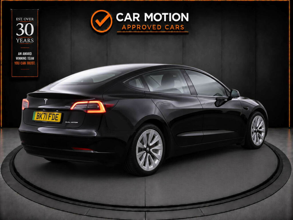 Tesla Model 3 Model 3 Long Range Awd 4Wd Black #4