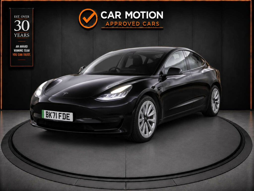 Tesla Model 3 Model 3 Long Range Awd 4Wd Black #3