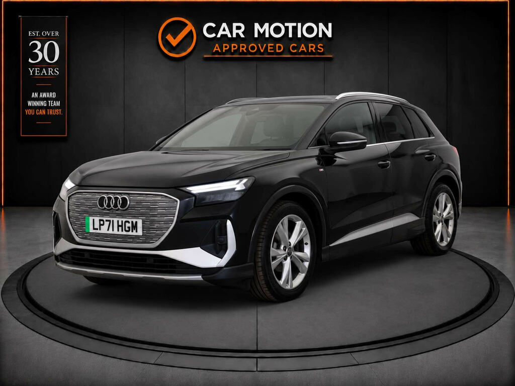 Audi Q4 E Tron Q4 E-tron S Line 40 Black #3