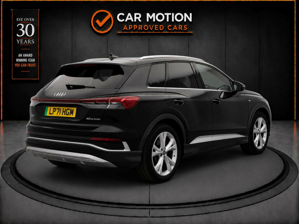 Audi Q4 E Tron Q4 E-tron S Line 40 Black #4