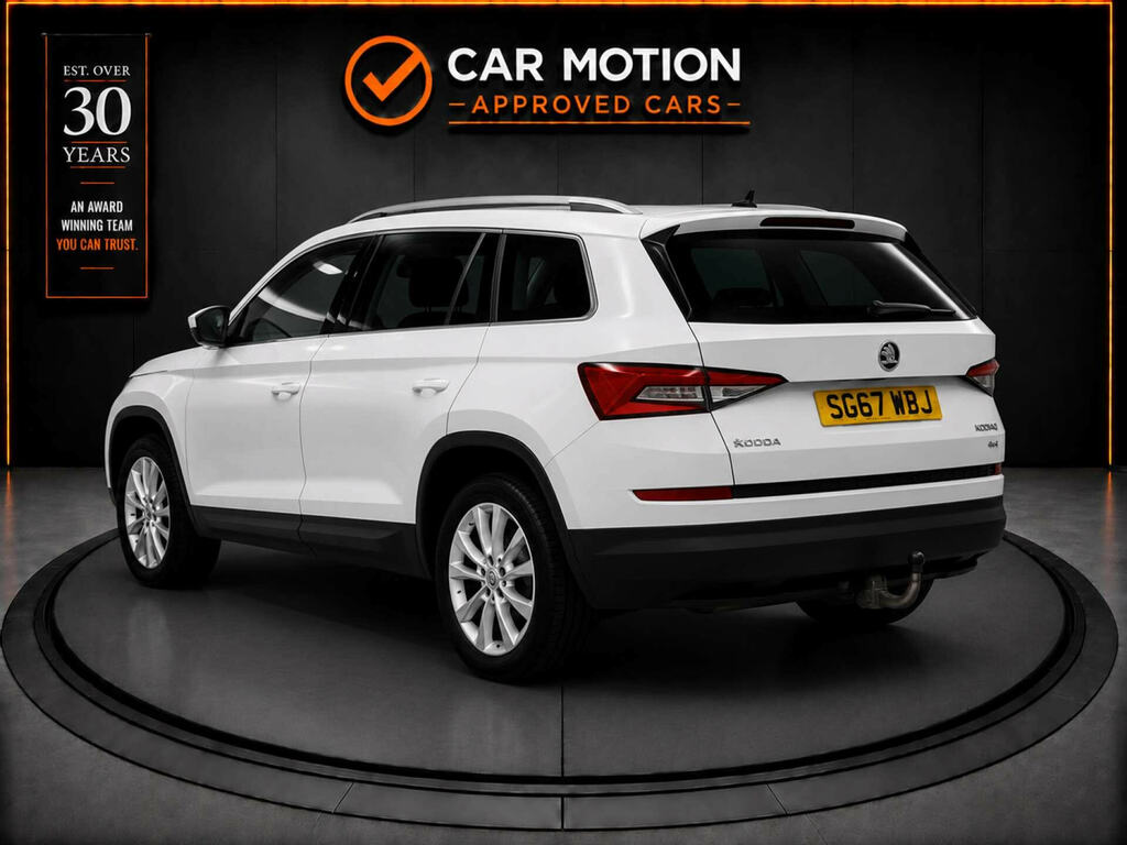 Skoda Kodiaq 2.0 Kodiaq Se Tdi Scr 4X4 4Wd White #6