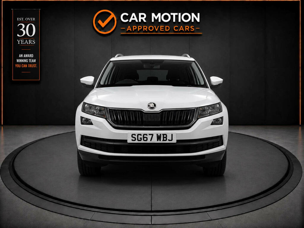 Skoda Kodiaq 2.0 Kodiaq Se Tdi Scr 4X4 4Wd White #2
