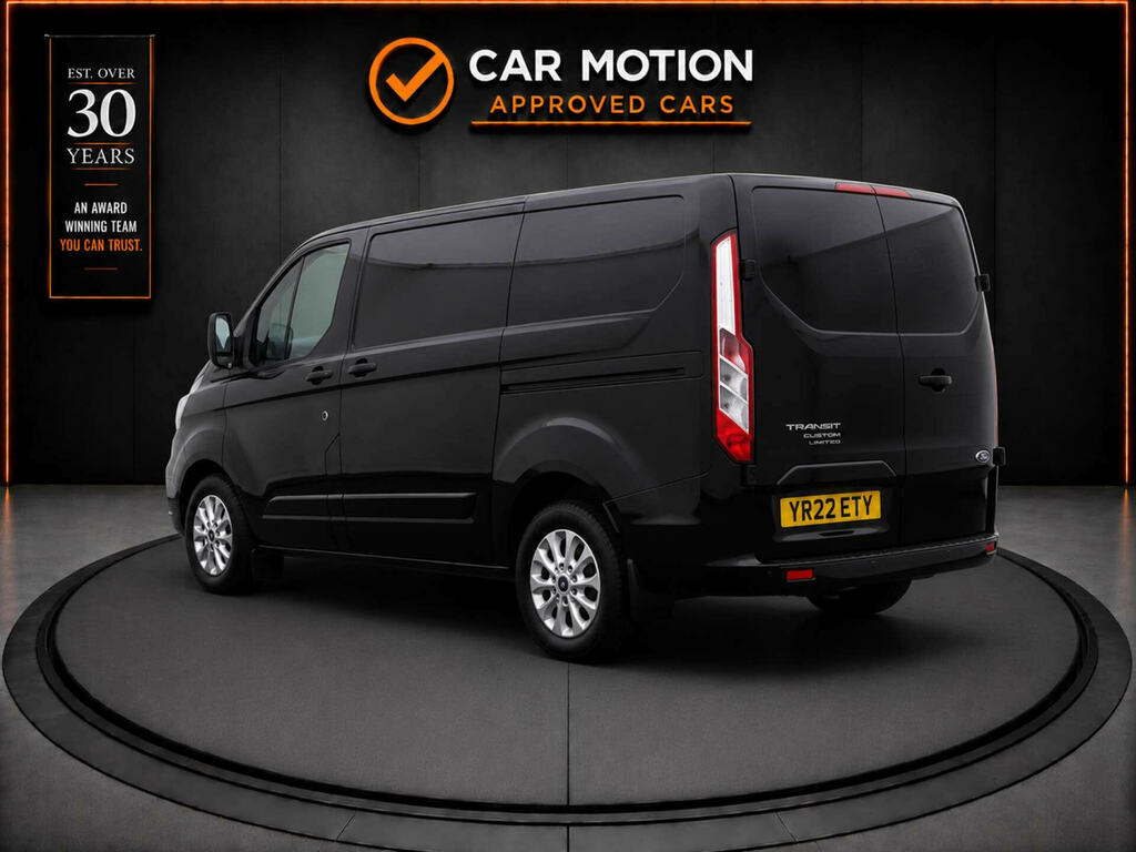 Ford Transit Custom 2.0 Transit Custom 280 Limited Ecoblue Black #4