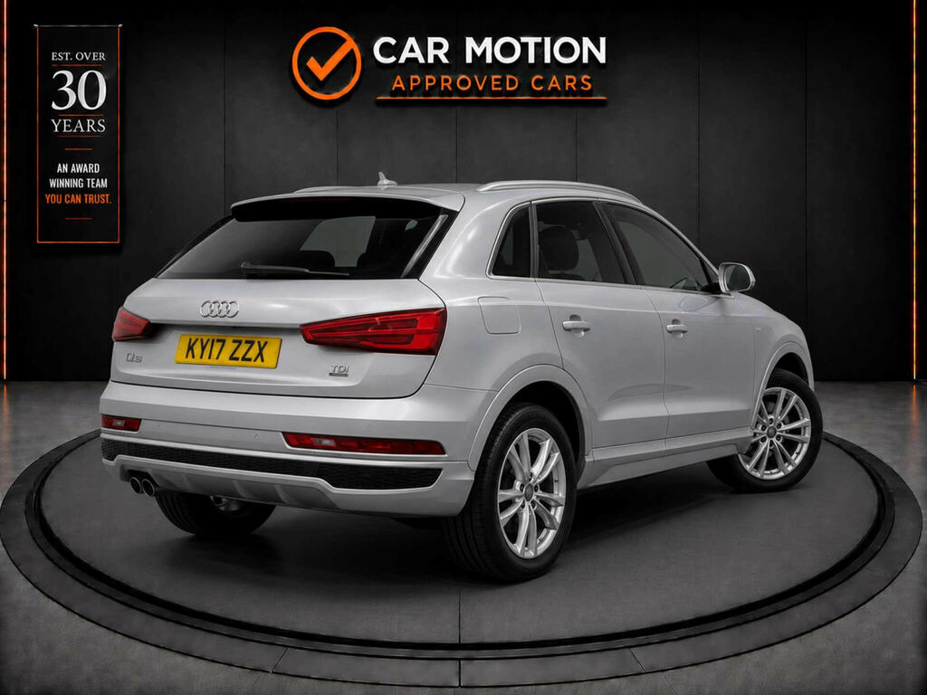 Audi Q3 2.0 Q3 S Line Edition Tdi Quattro 4Wd Silver #4