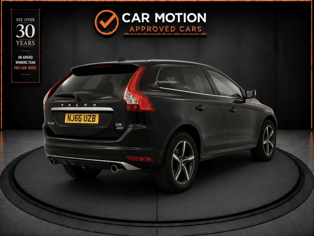 Volvo XC60 2.4 Xc60 R-design Luxury Nav D5 Awd 4Wd Black #4