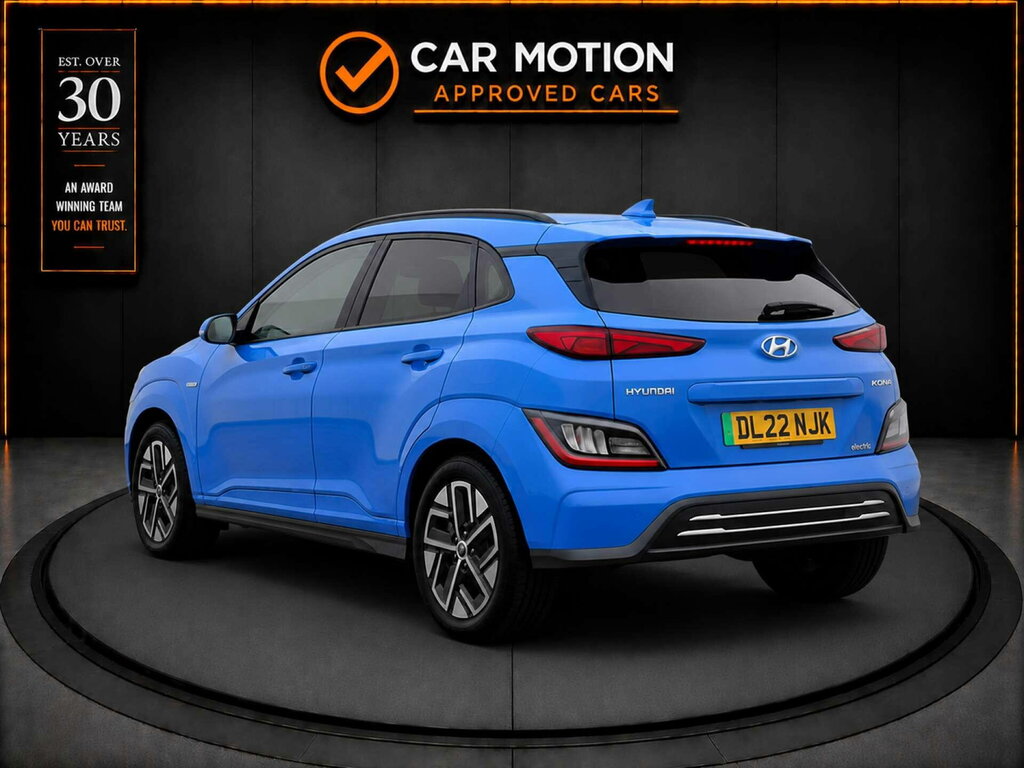 Hyundai Kona Kona Premium Ev Blue #4