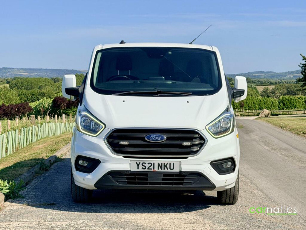 Ford Transit Custom 2.0 300 Ecoblue Limited Panel Van Manua YS21NKU White #6