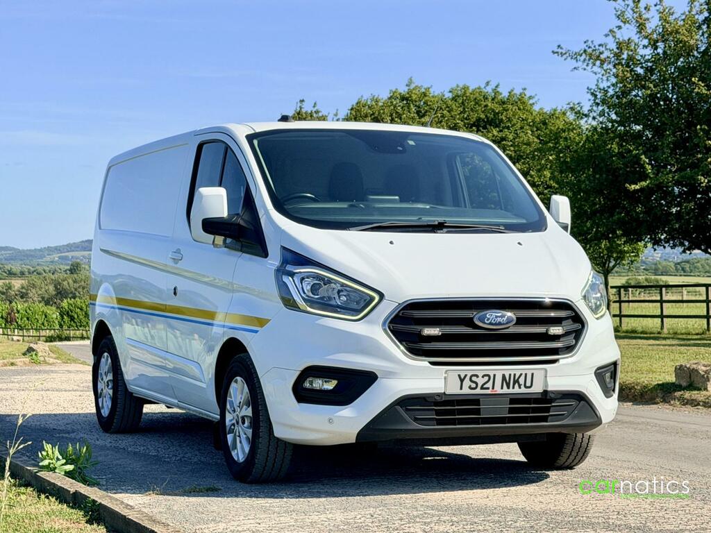Ford Transit Custom 2.0 300 Ecoblue Limited Panel Van Manua White
