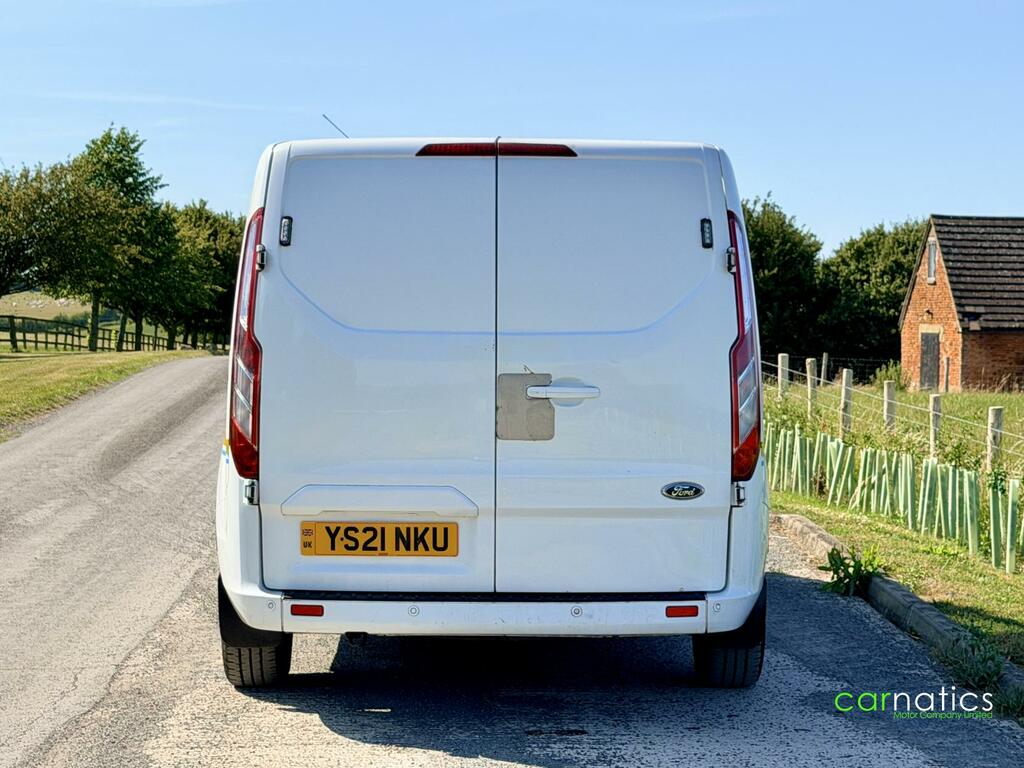 Ford Transit Custom 2.0 300 Ecoblue Limited Panel Van Manua YS21NKU White #3