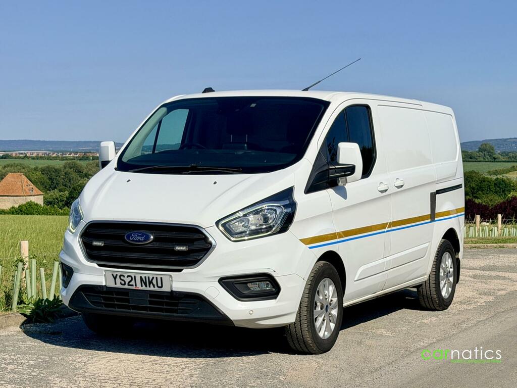 Ford Transit Custom 2.0 300 Ecoblue Limited Panel Van Manua YS21NKU White #5