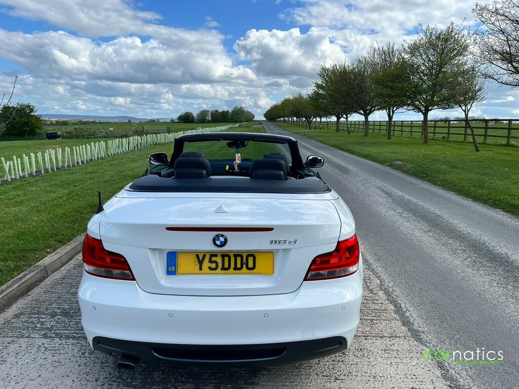 BMW 1 Series 118D M Sport 2-Door White #4