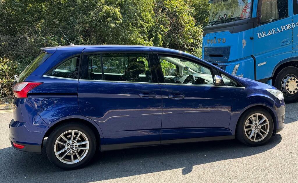 Ford Grand C-Max Mpv 1.5 Tdci Zetec Powershift Euro 6 Ss 20 Blue #6