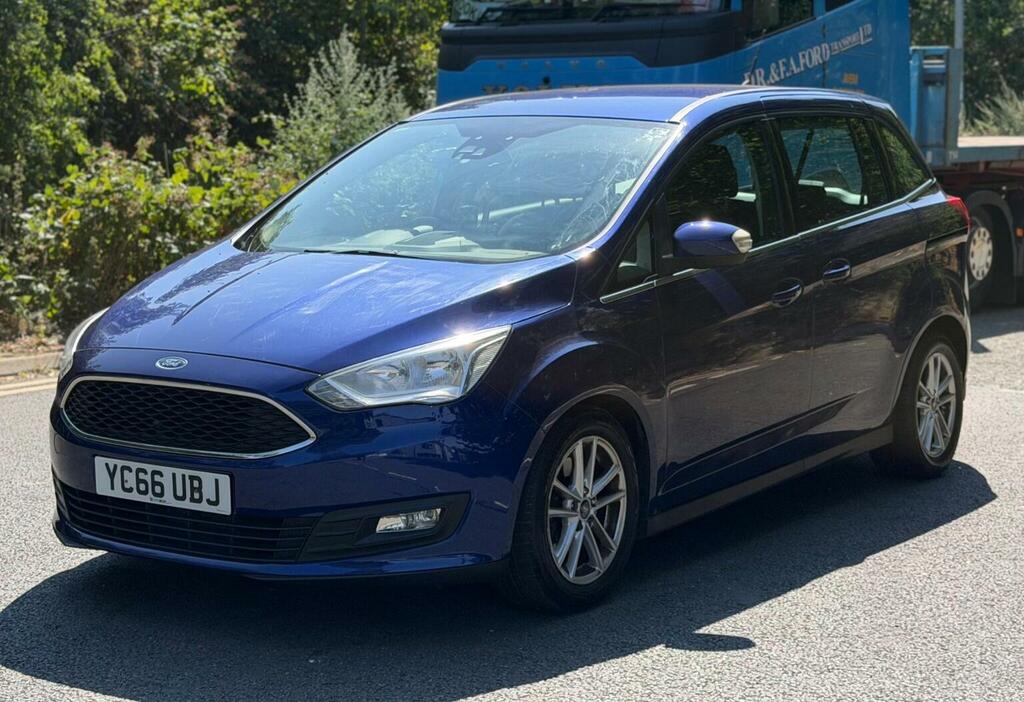 Ford Grand C-Max Mpv 1.5 Tdci Zetec Powershift Euro 6 Ss 20 Blue #2
