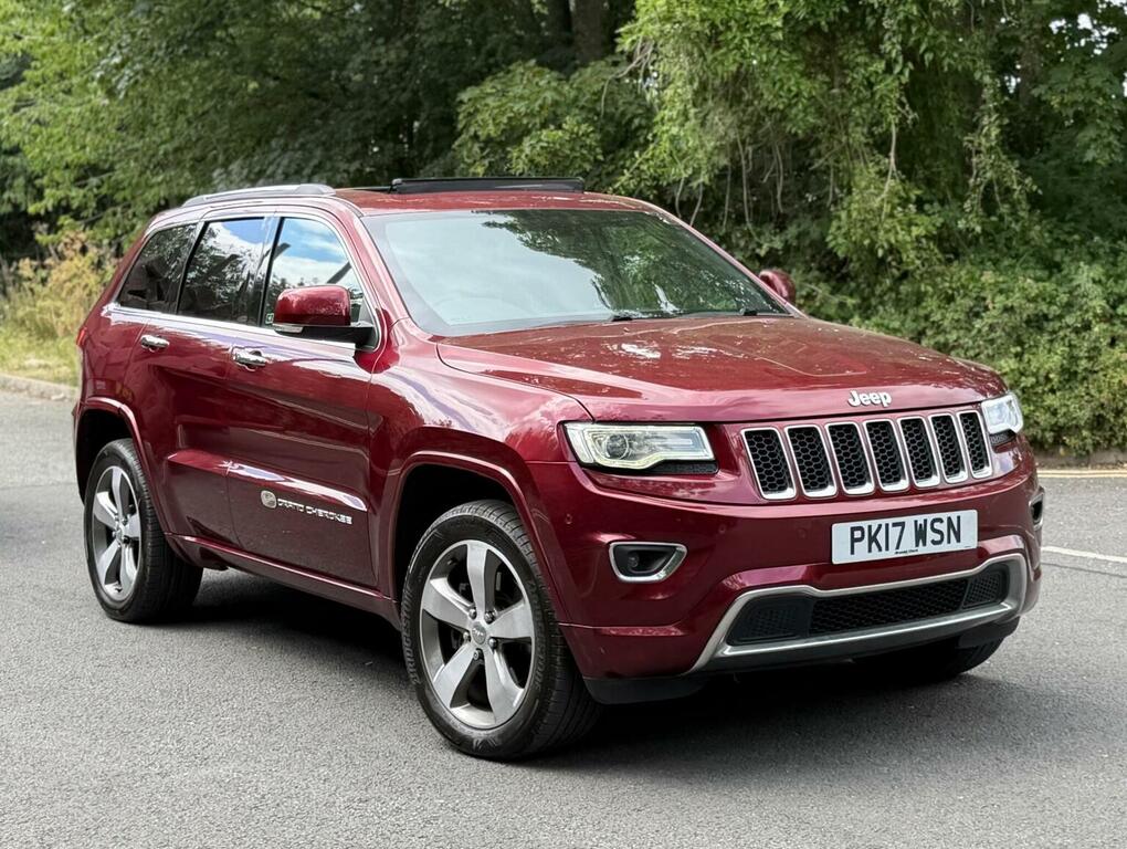 Jeep Grand Cherokee Suv 3.0 V6 Crd Overland 4Wd Euro 6 2017 Red