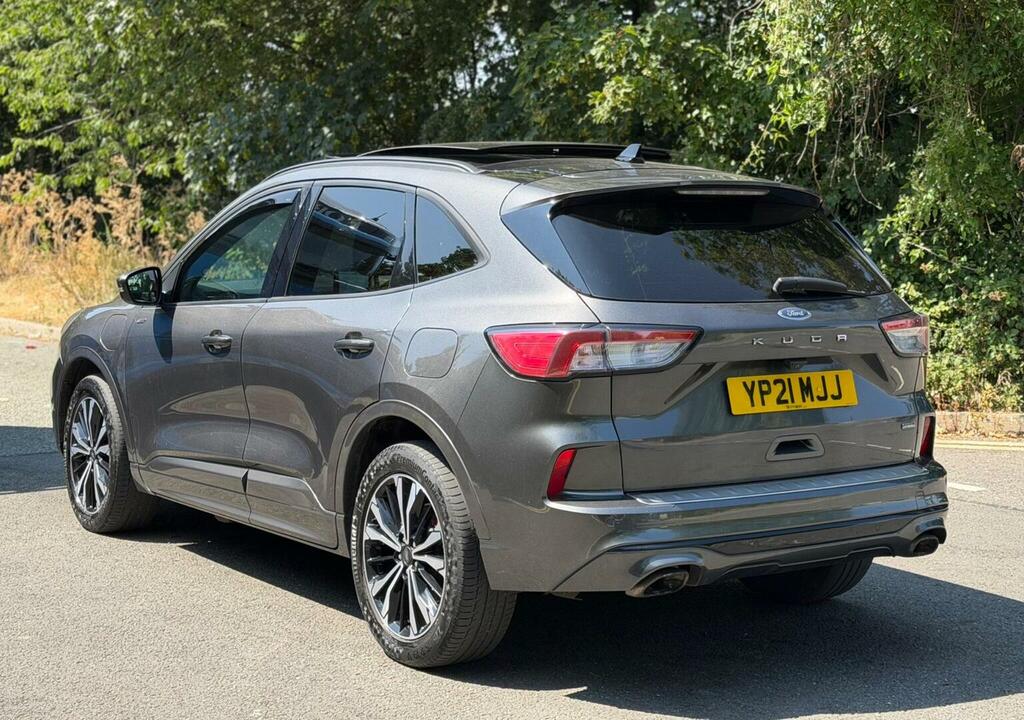 Ford Kuga Suv 2.5 Ecoboost Duratec 14.4Kwh St-line X Cvt Eur YP21MJJ Grey #4