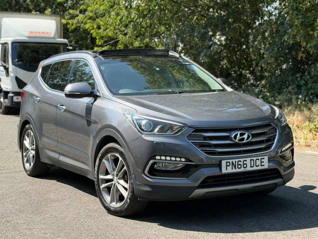 Hyundai Santa Fe Suv 2.2 Crdi Blue Drive Premium Se 4Wd Euro 6 Ss PN66DCE Silver