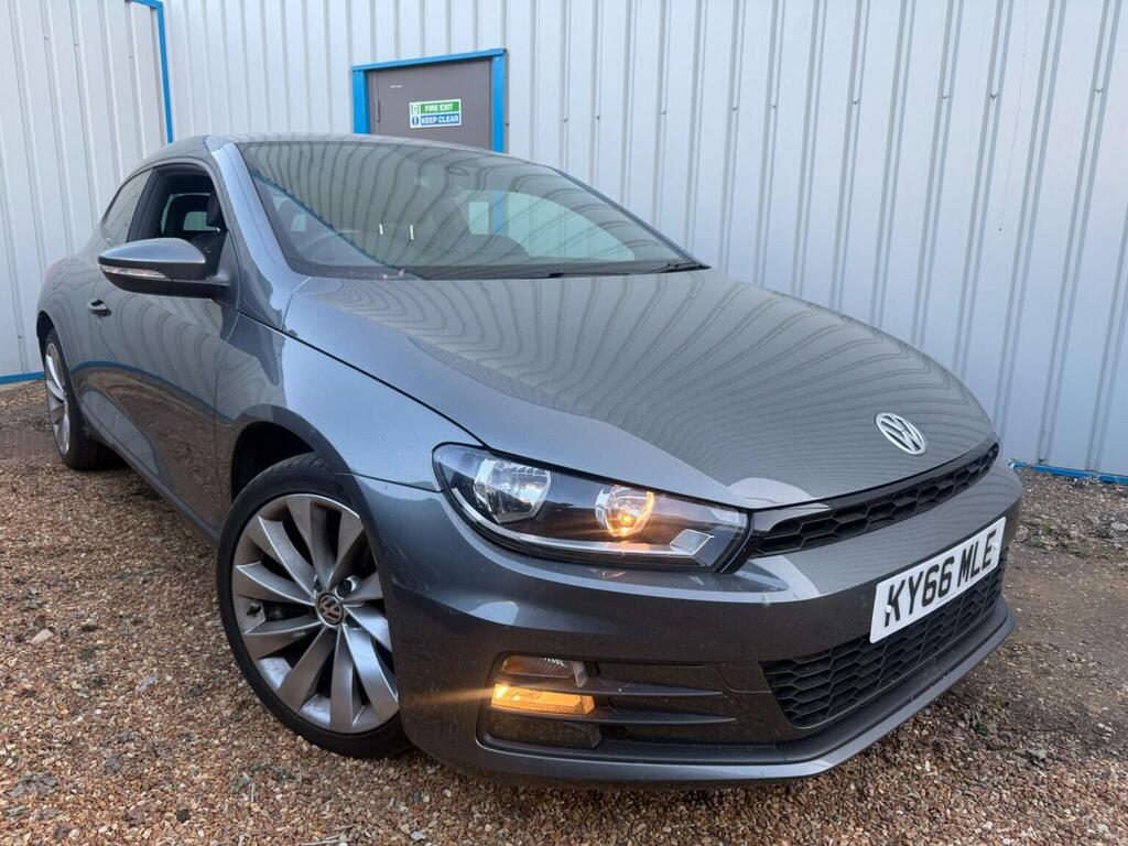 Volkswagen Scirocco Hatchback 2.0 Tdi Bluemotion Tech Gt Euro 6 Ss KY66MLE Grey #2