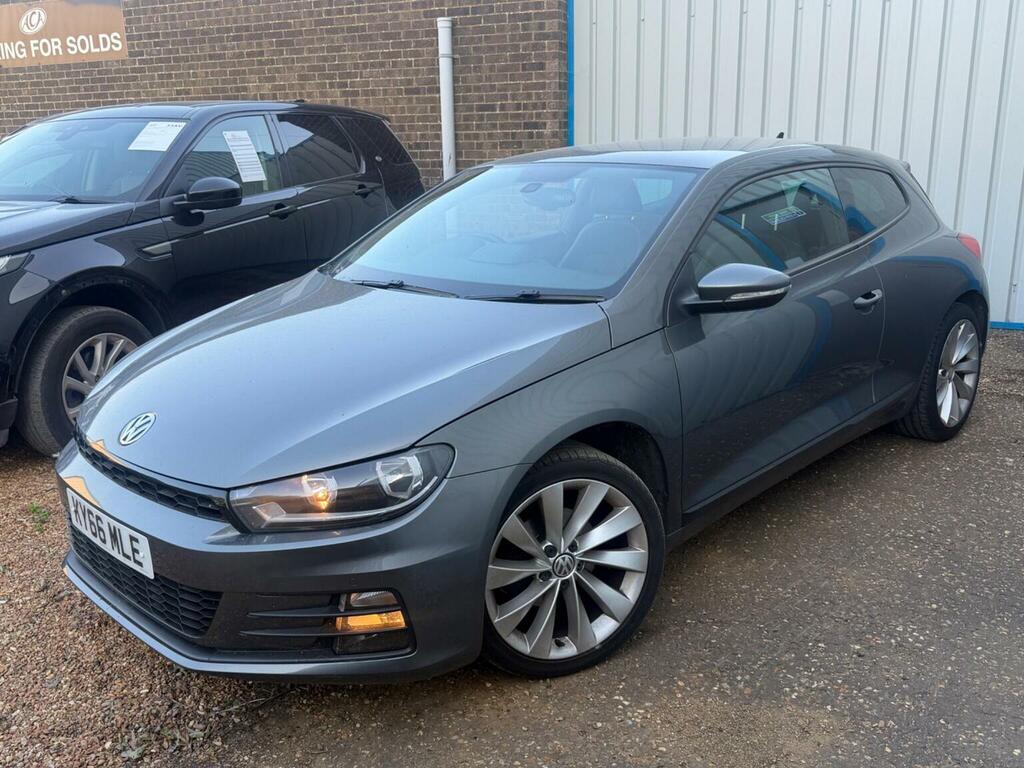 Volkswagen Scirocco Hatchback 2.0 Tdi Bluemotion Tech Gt Euro 6 Ss KY66MLE Grey